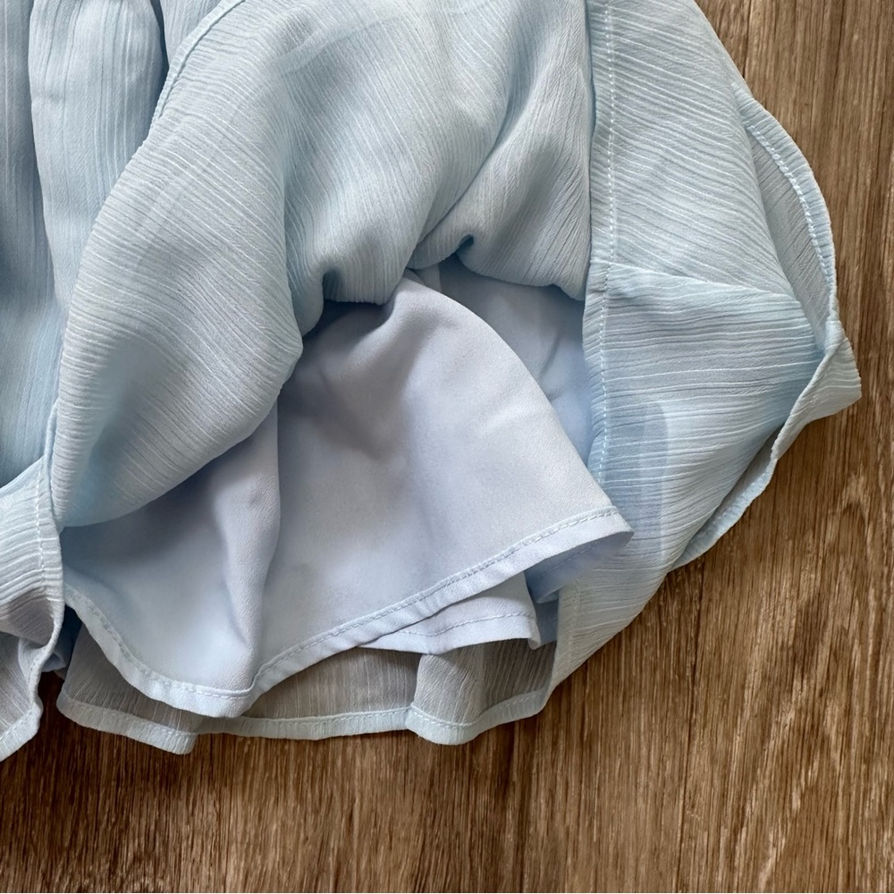 Tularosa Natalie Skirt in Baby Blue - Picture 5 of 11
